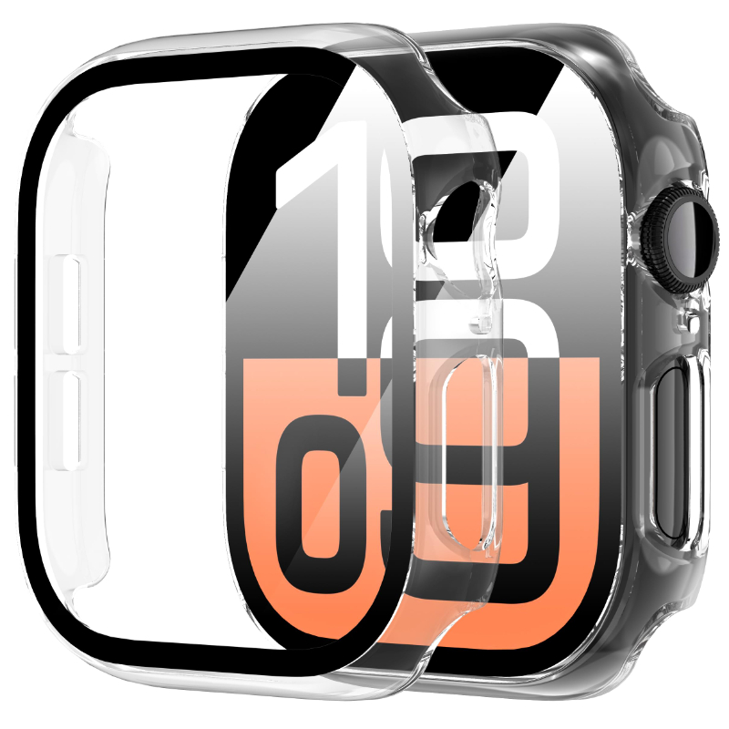 Tempered Glass+Case For Apple  - Jewelry Smart Watches review and price