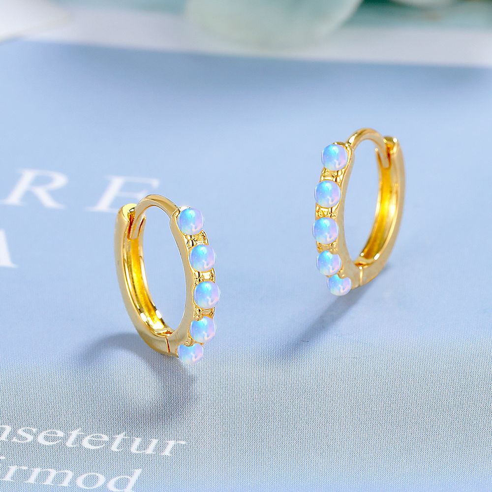 925 Sterling Silver Light Luxu - Opal Earrings Dangle review and price