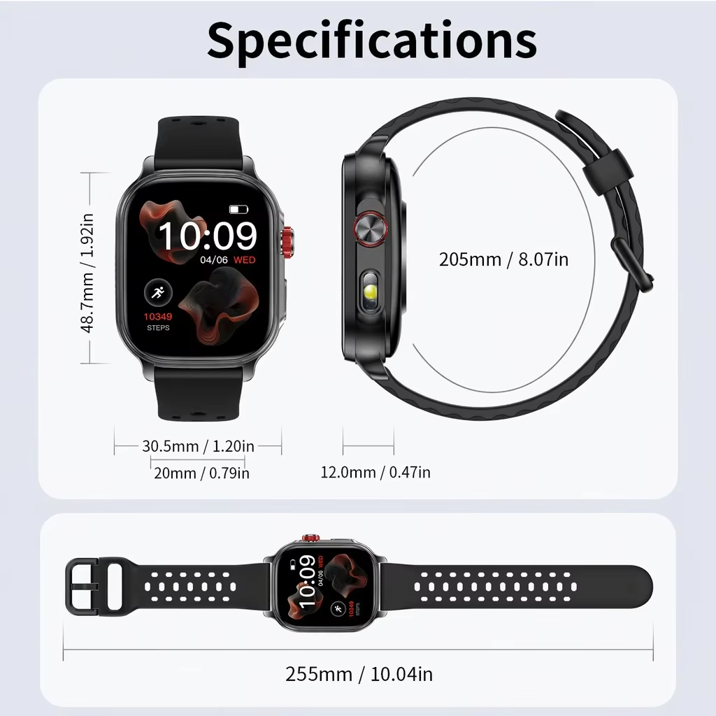 2026 Smart Watch 2.01'' Fitnes - Italian Jewelry Watches review and price