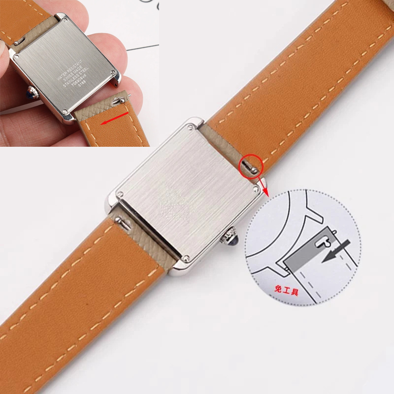 Watch Strap For Cartier Santos - Cartier Watch Santos review and price