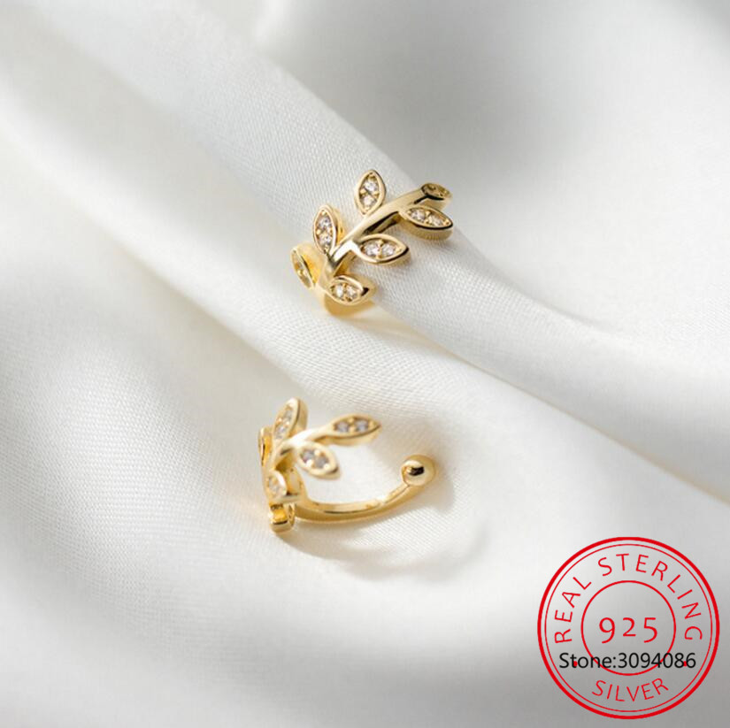 925 Sterling Silver Ear Cuff F - Ear Cuff No Piercing review and price