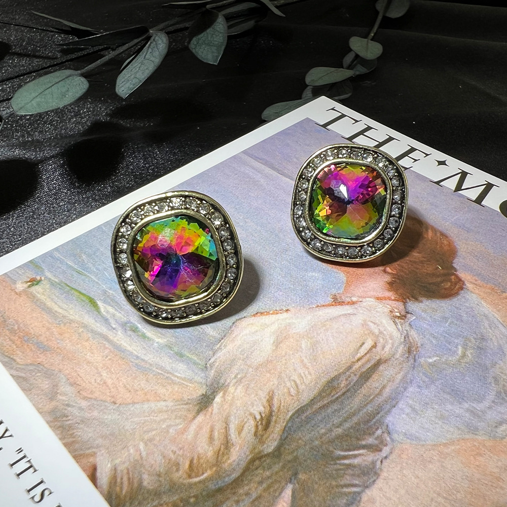 DIY accessories Medieval vinta - Diamond Stud Earrings review and price