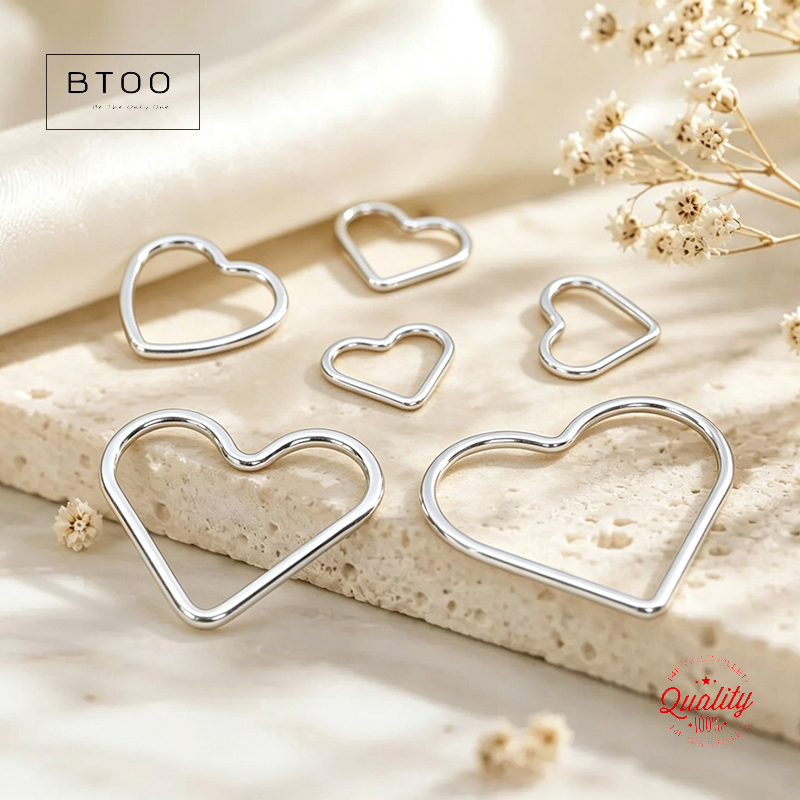 925 Sterling Silver Heart Jump - Sterling Silver Ring review and price