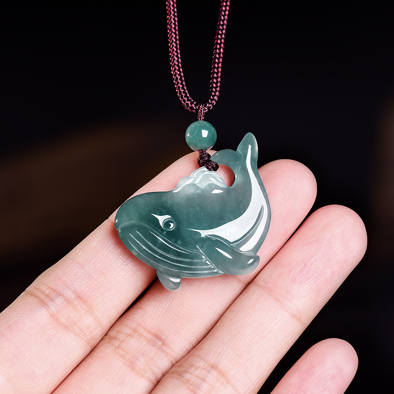 Natural Burmese Jadeite Whale  - Jewelry & Watches Vitopoulos review and price