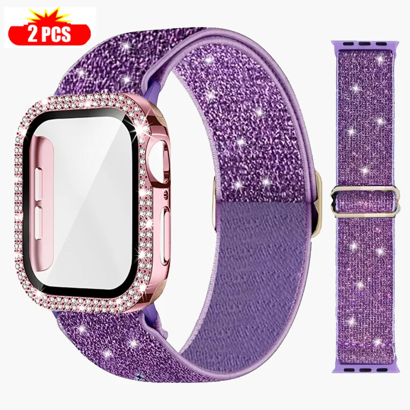 Band+Case for Apple Watch 45mm - Jewelry Smart Watches review and price