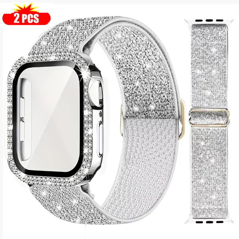Band+Case for Apple Watch 45mm - Jewelry Smart Watches review and price