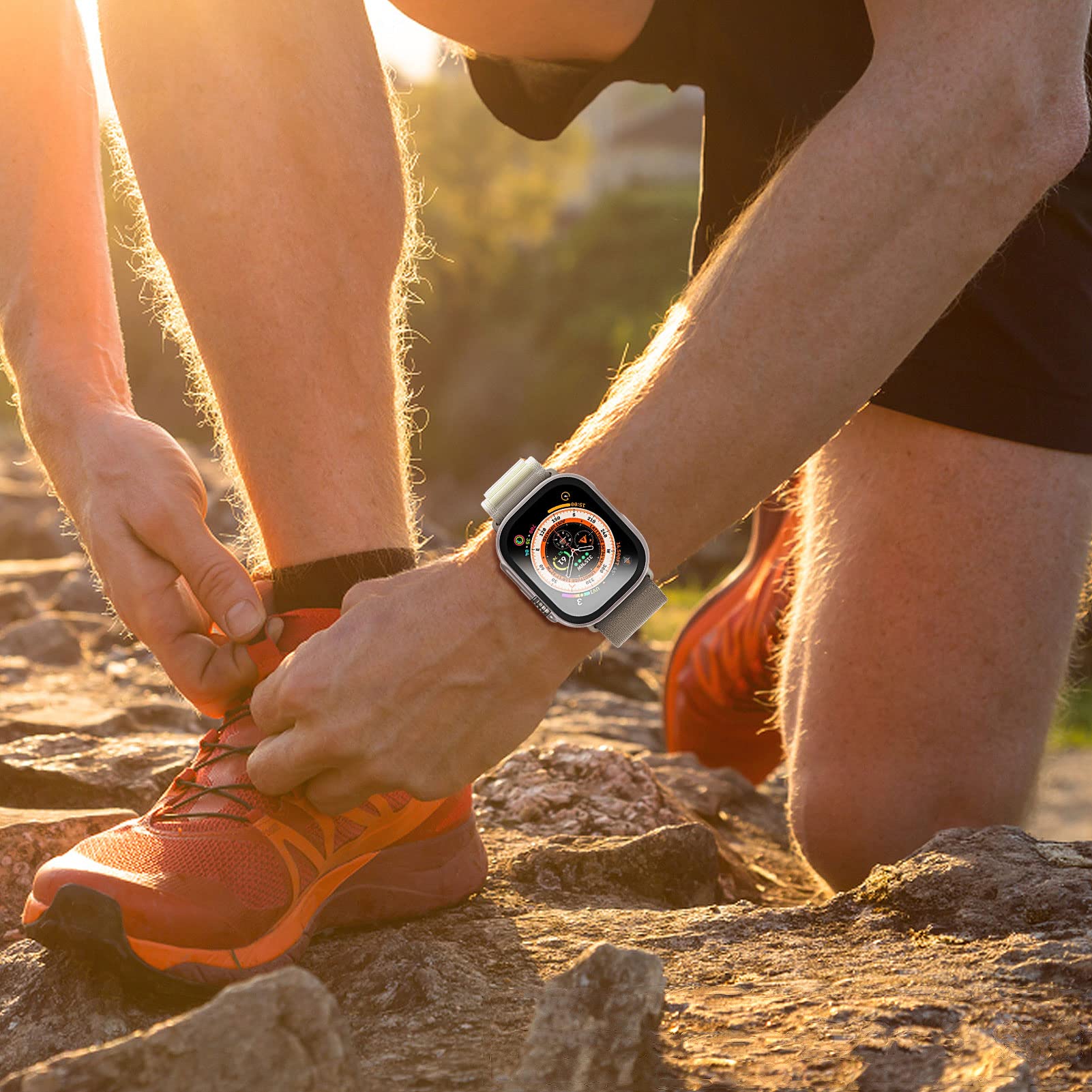 Glass+case For Apple Watch Ult - Jewelry Smart Watches review and price
