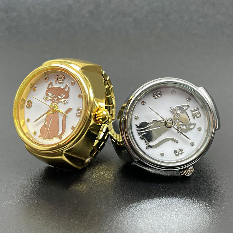 WLP Punk Fashion Cat Dial Cloc - Vintage Jewelry Watches Women review and price
