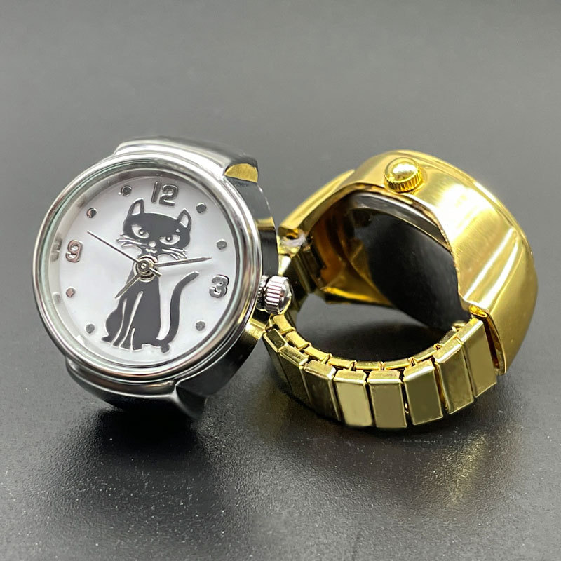 WLP Punk Fashion Cat Dial Cloc - Vintage Jewelry Watches Women review and price