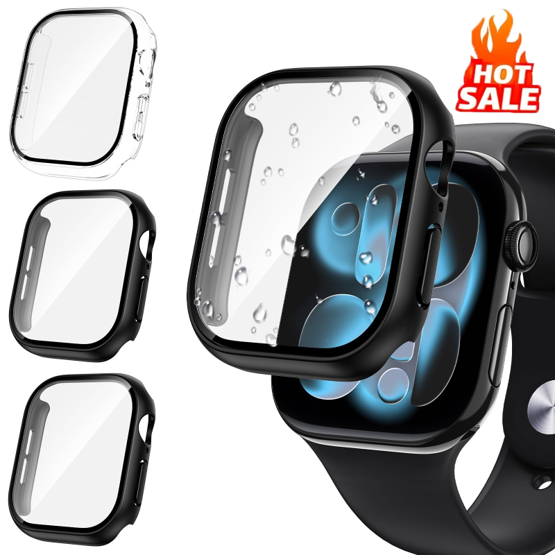 3pcs Glass+Cover For Apple Wat - Jewelry Smart Watches review and price