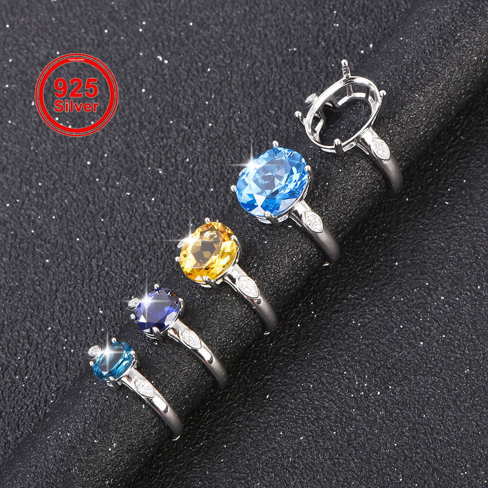 5x7-12x16mm Ring Blank 925 Ste - Sterling Silver Ring review and price
