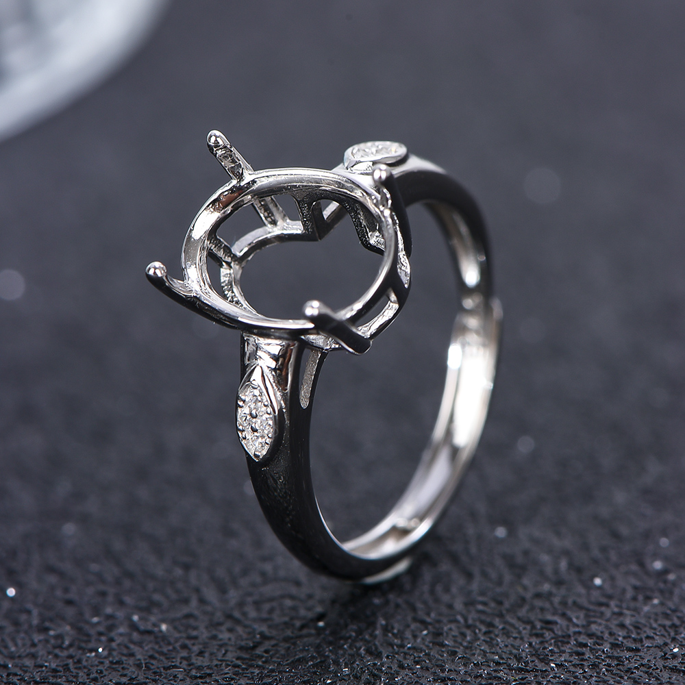 5x7-12x16mm Ring Blank 925 Ste - Sterling Silver Ring review and price