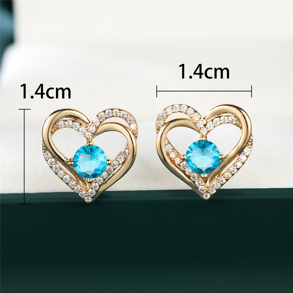 Small Blue Zircon Cut Stone Wh - Opal Earrings Dangle review and price