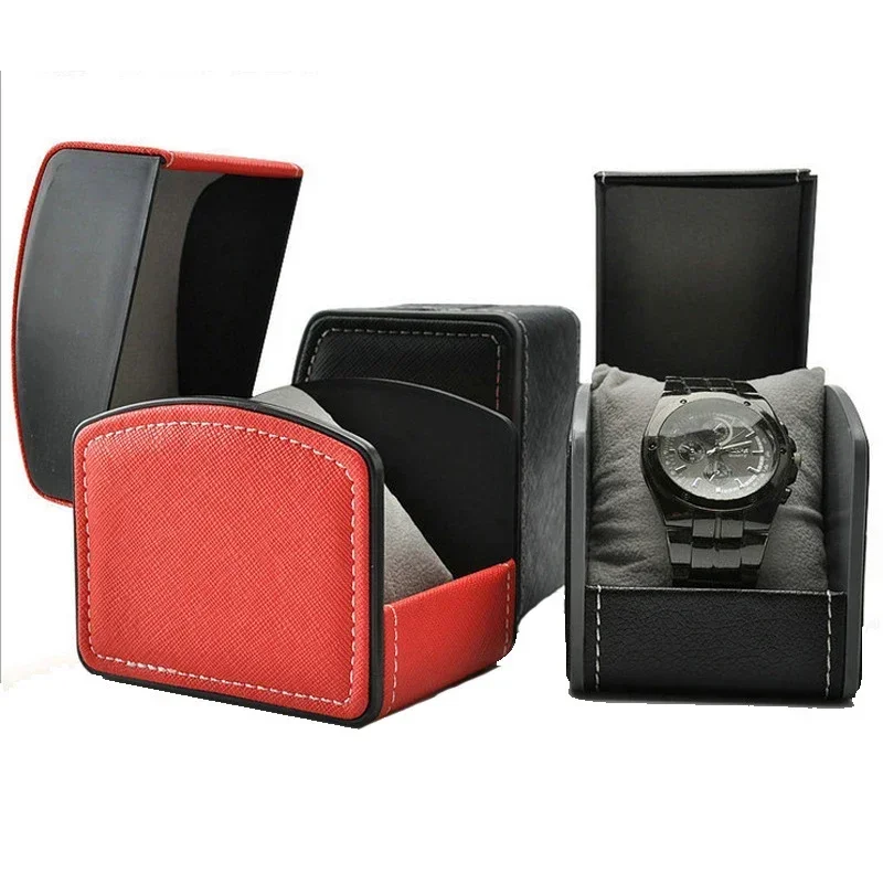 Portable Watch Box PU Leather  - Vintage Jewelry Watches Women review and price