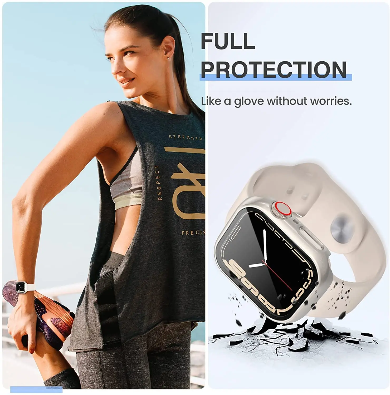3 Pack Tempered Glass Cover fo - Jewelry Smart Watches review and price
