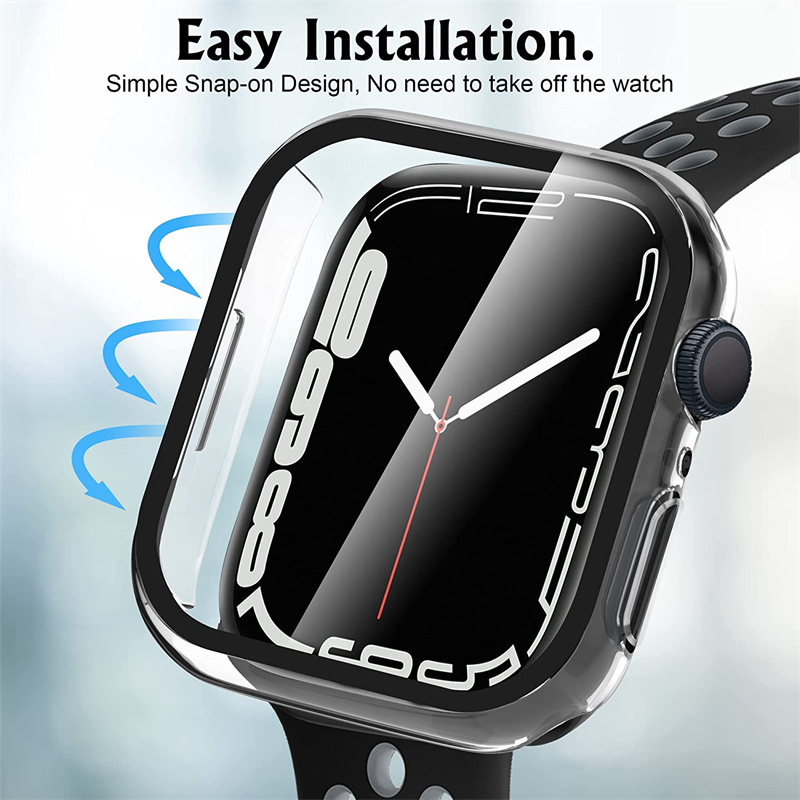 Glass+Cover For Apple Watch Ca - Jewelry Smart Watches review and price