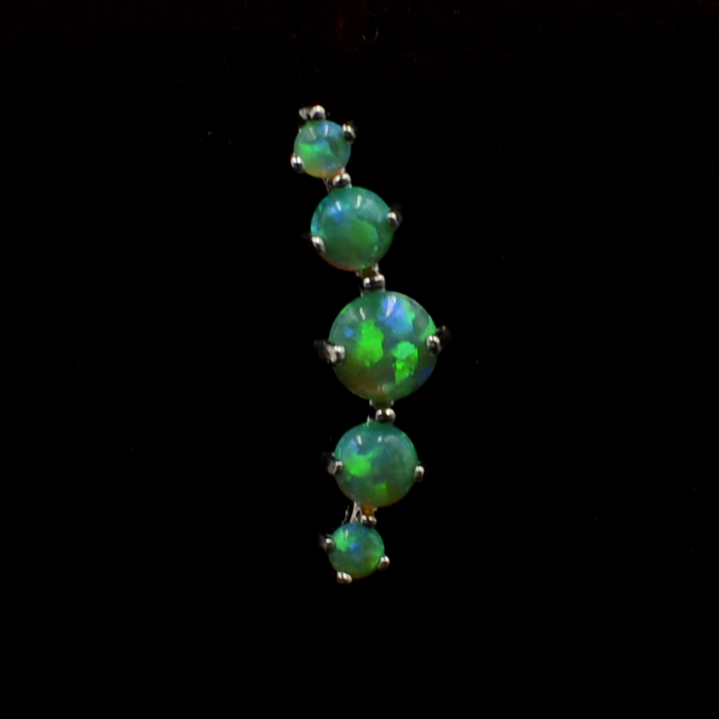 CHUANCI 1 PC Stainless Steel & - Opal Earrings Dangle review and price