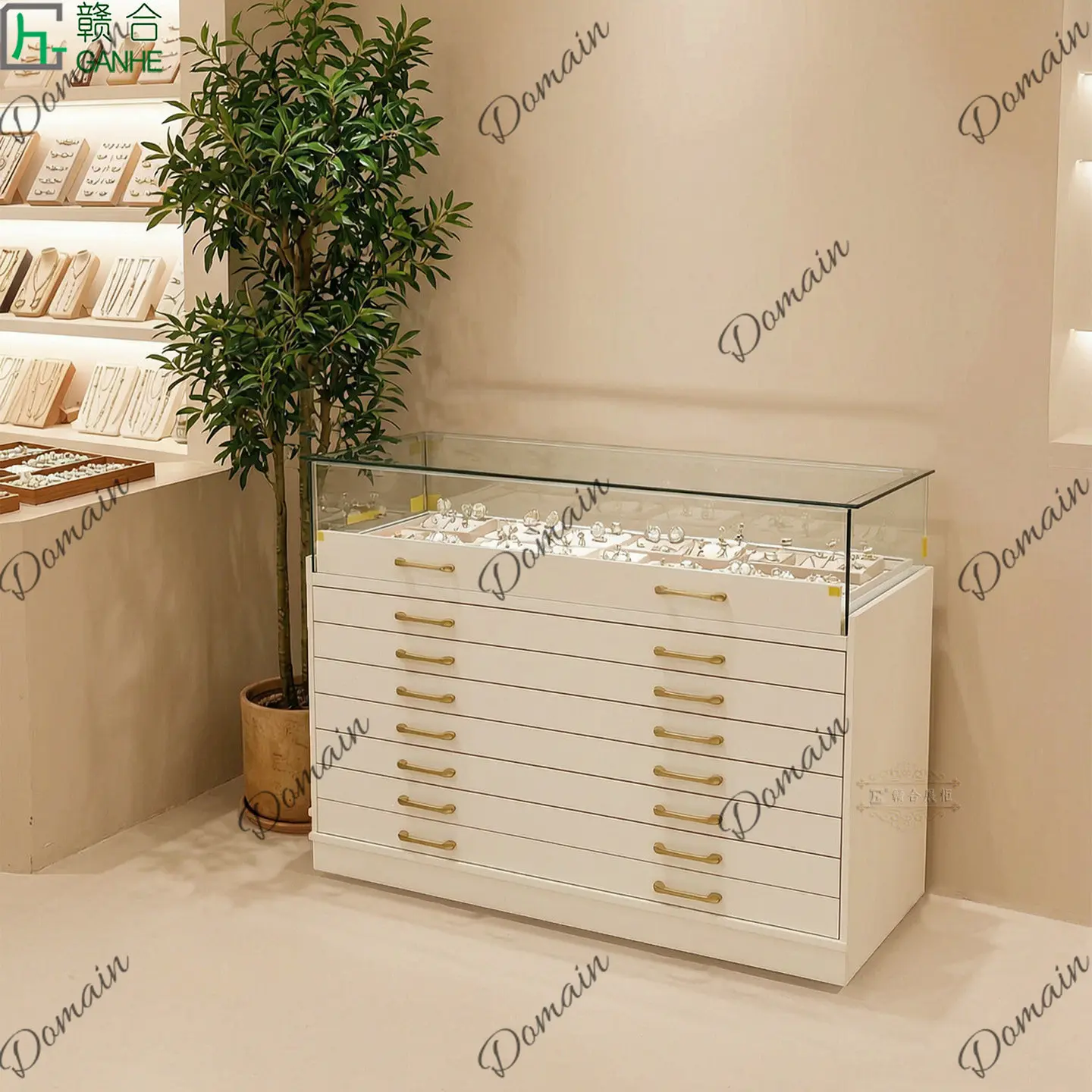 81 N Light luxury glass displa - Jewelry Watches & Accessories review and price