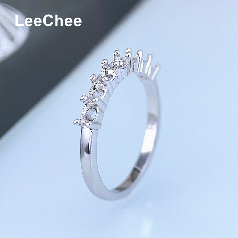 Fixed Band Ring Settings for M - Sterling Silver Ring review and price