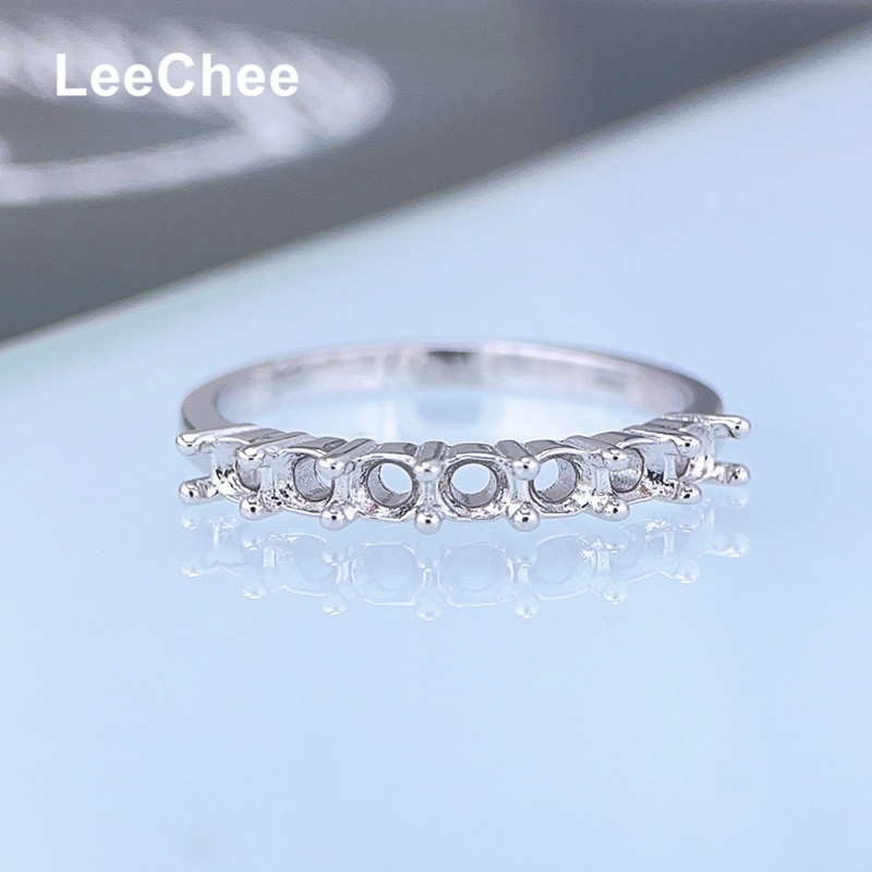 Fixed Band Ring Settings for M - Sterling Silver Ring review and price