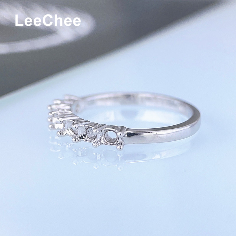 Fixed Band Ring Settings for M - Sterling Silver Ring review and price