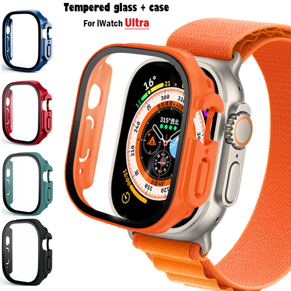 Glass+case For Apple Watch Ult - Jewelry Smart Watches review and price